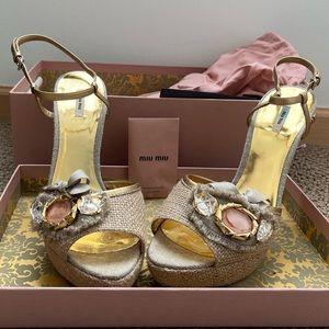 Vintage Miu Miu heels